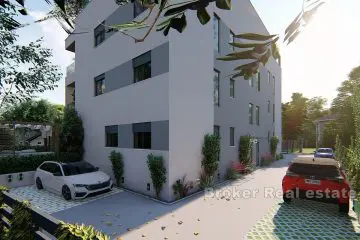 Luxury apartments in new building with sea view 