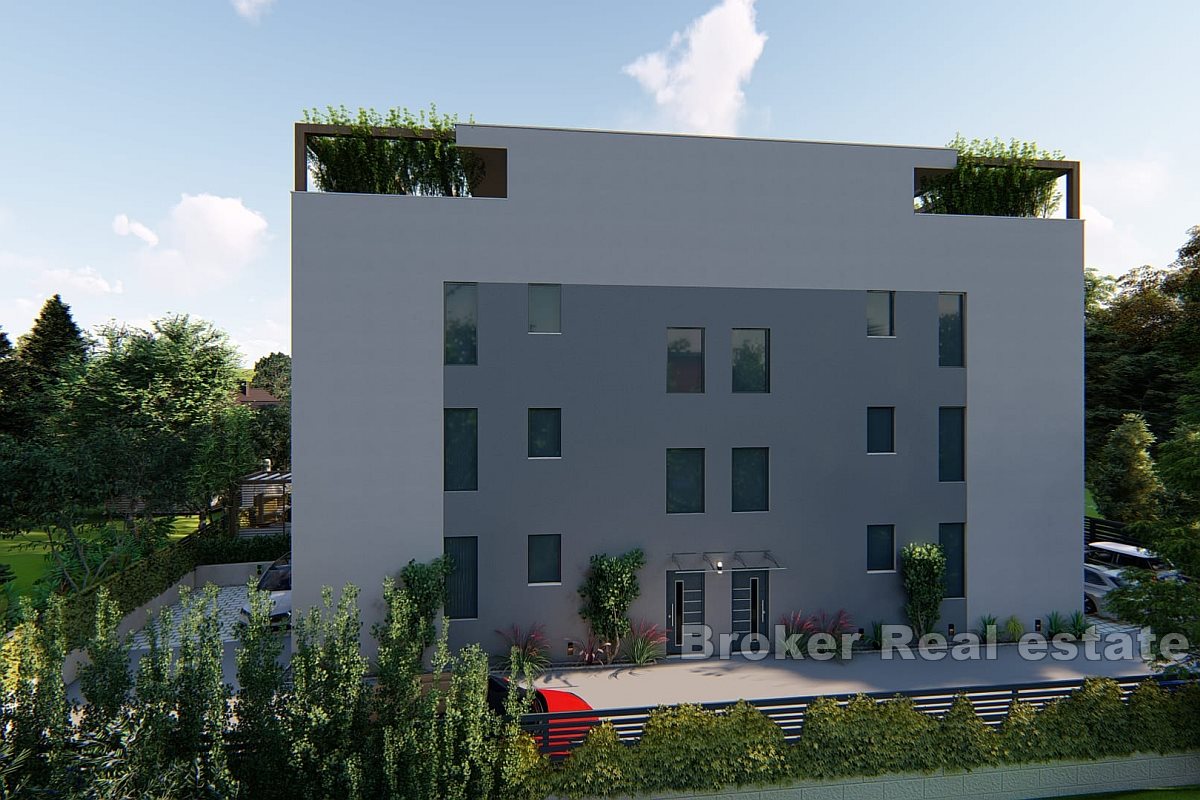 Luxury apartments in new building with sea view 