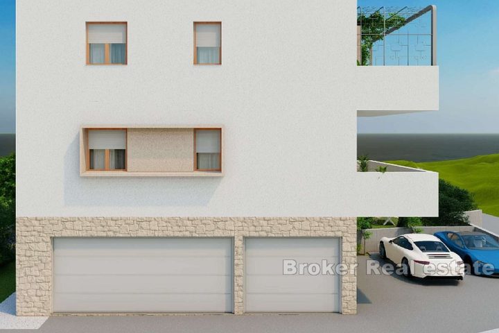 Apartamenty w budowie z widokiem na morze