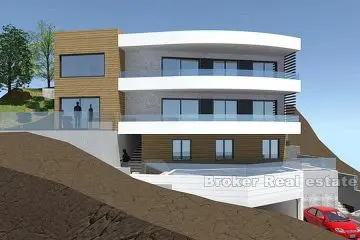 Apartments with sea view