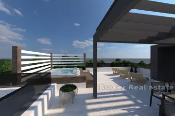 Luxury apartments with private pool