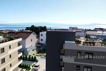 Residential building with swimming pool
