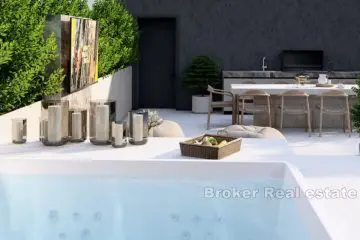 Apartmány v novostavbě s bazénem