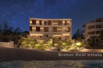 Appartements de luxe en première rangée de la mer