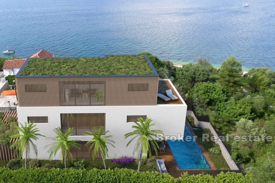 Unique villa with pool and sea view