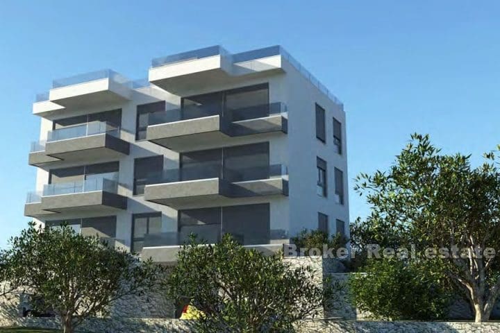 Two bedroom apartments with a sea view