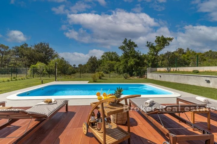 Modern house with pool