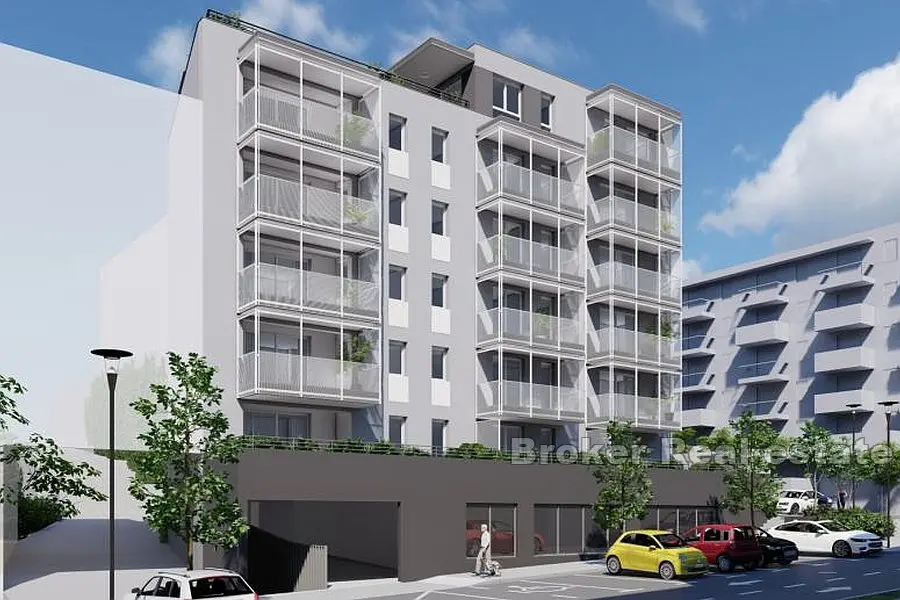 Žnjan - Moderna lägenheter under uppbyggnad inte långt från havet