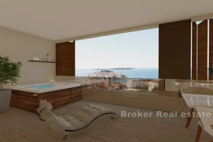 Luxury apartments with sea view