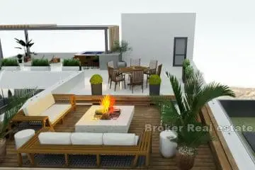 Modern villa with pool