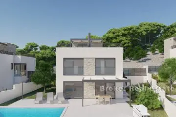 Villa with pool and sea view