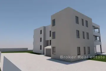 Newly built apartments with sea view