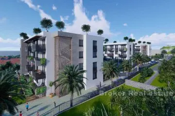 Newly built apartments with a beautiful view and close to the sea