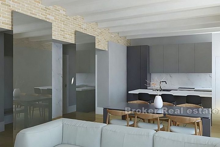 Unfinished apartment in an attractive location