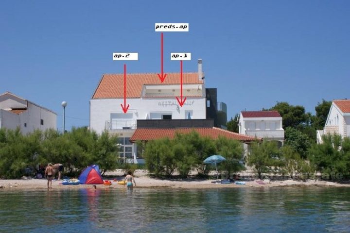 Small hotel at the first row to the sea, for sale