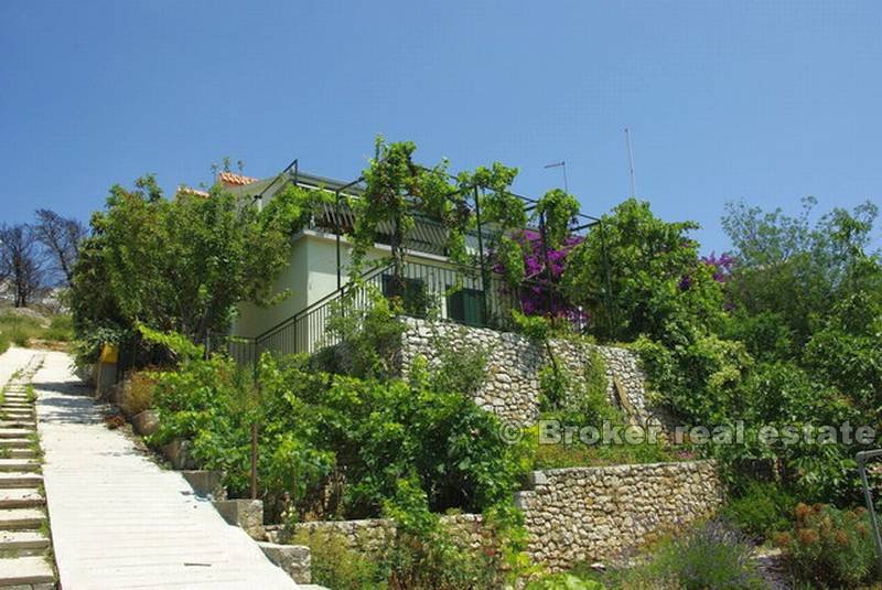 The house overlooking the sea