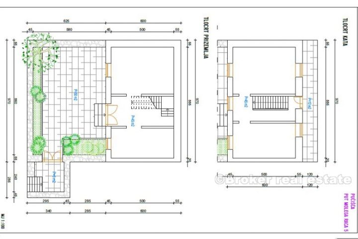 Old Mediterranean house for renovation, for sale