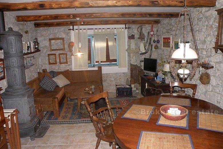 Stone house in the old center of town, for sale
