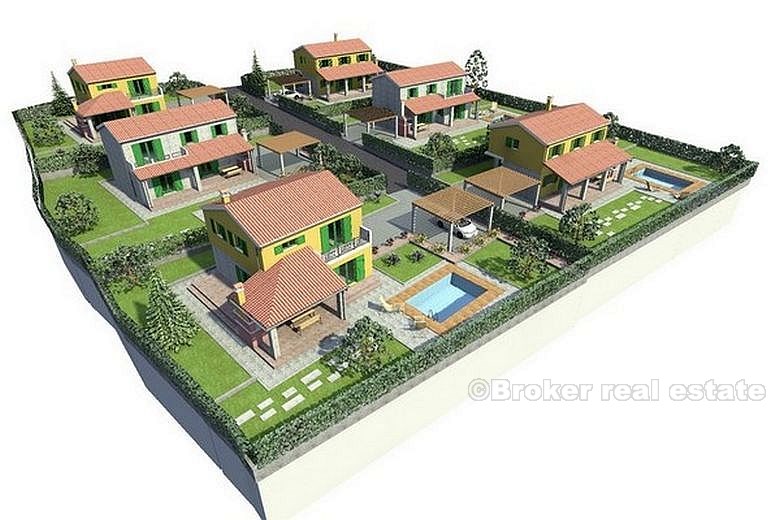 Više atraktivnih ruralnih kuća s bazenom