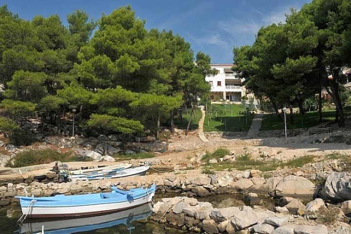 The house in a small town, at the seafront, for sale