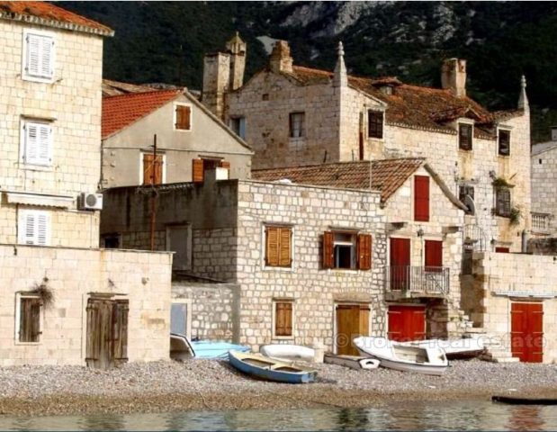 Semi-detached fishermen stone house