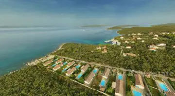Private resort with 15 exclusive villas