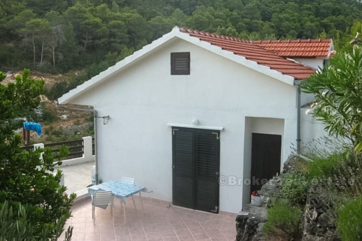 Detached house overlooking the sea