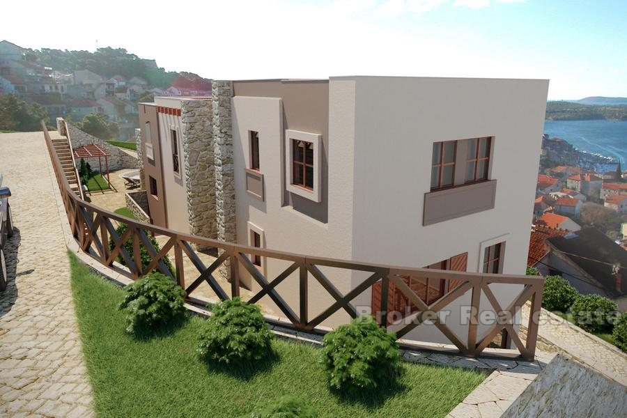 Terrain à bâtir avec projet pour villa, à vendre