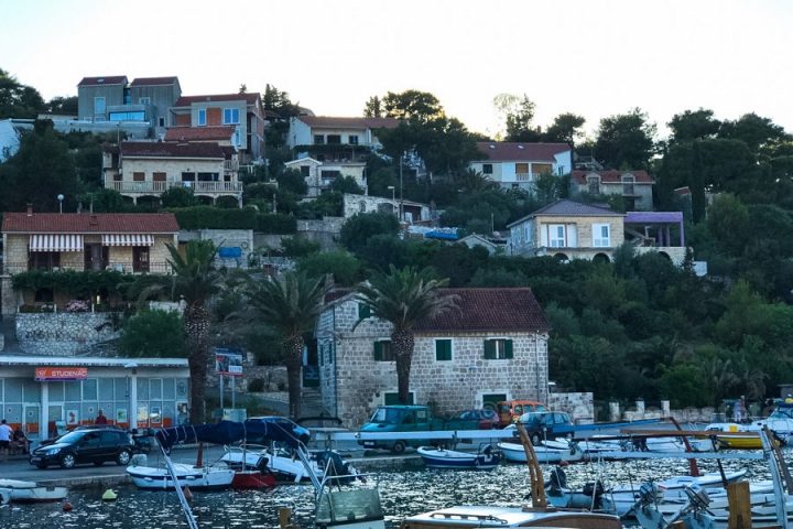 Two-storey detached house with sea view.