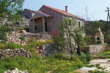 Renovated stone house in small village