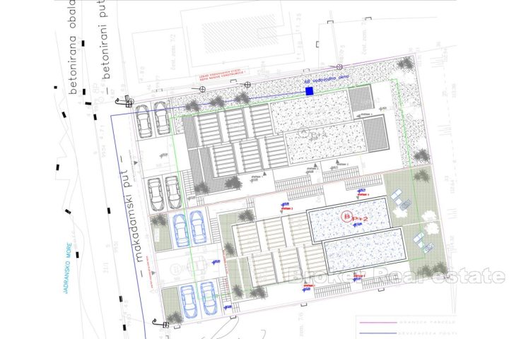 Large building land plot by the sea, for sale