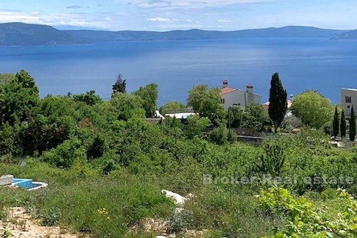 Building land with sea view