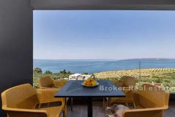 Luxury real estate with open sea view