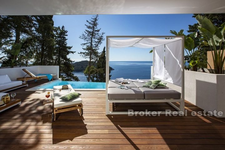 Villa with open sea view